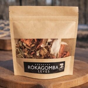 Rókagomba leves
